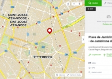mapa umítstění